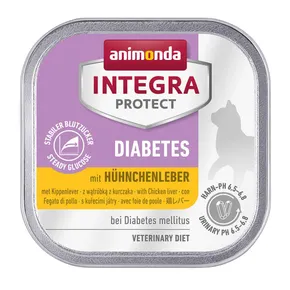 INTEGRA PROTECT Cukorbeteg felnőtt csirkemájjal macskáknak 100 g